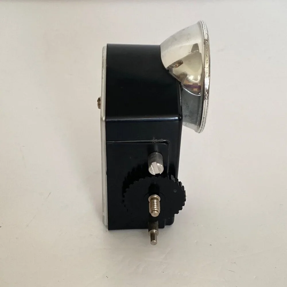 Kodak Brownie Starmeter Camera With Flash Attachment and Carry Strap 1960s Vtg